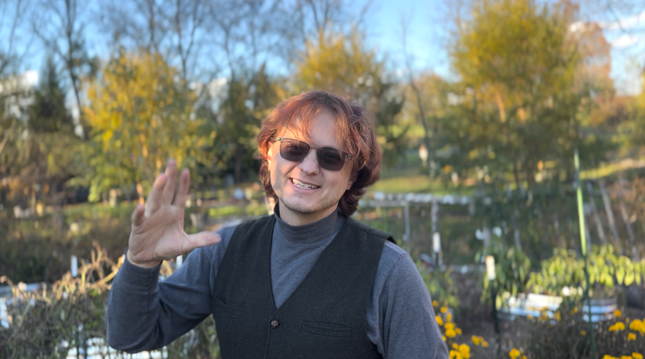 Photography in an Autumn Garden